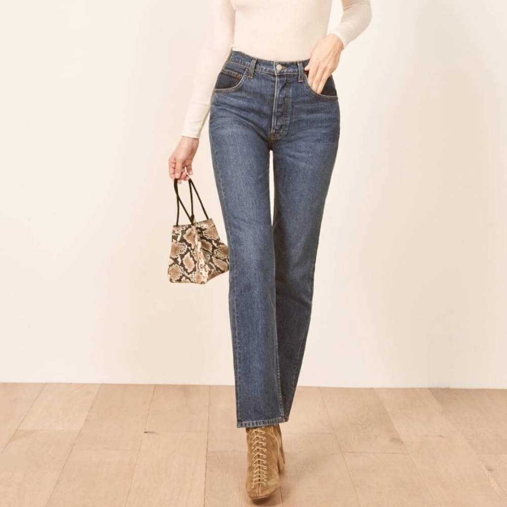 Reformation Cynthia High Relaxed Jean